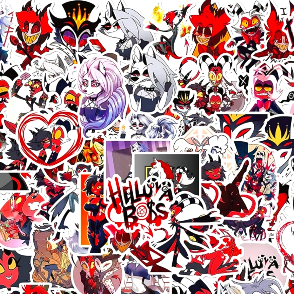 5 helluva boss stickers